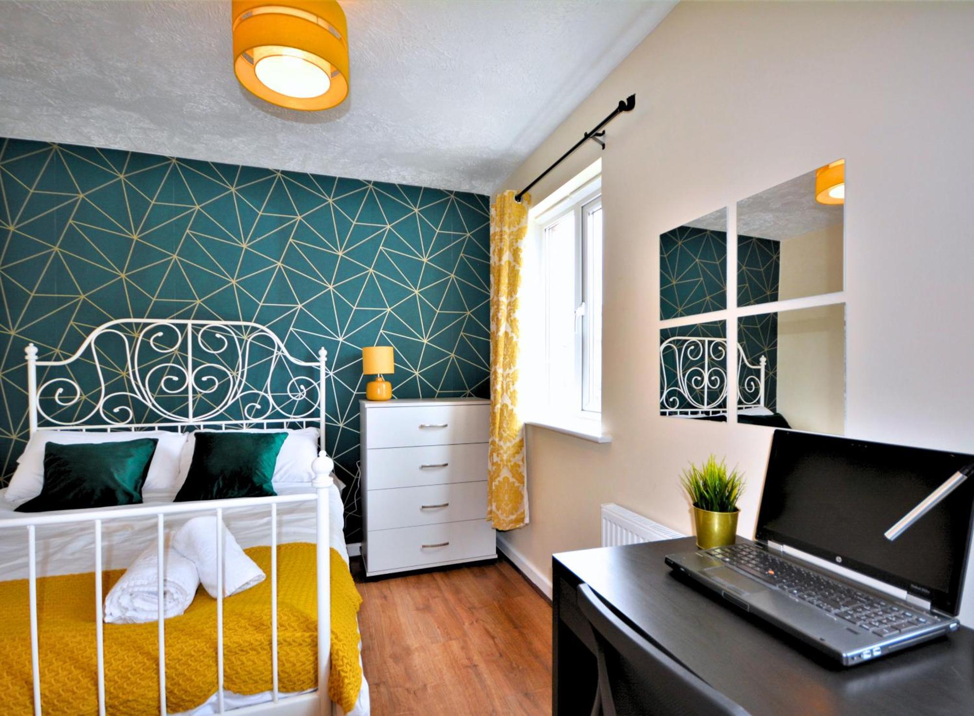Manchester Townhouse By Bevolve - 4 Bedrooms - Free Parking Zewnętrze zdjęcie